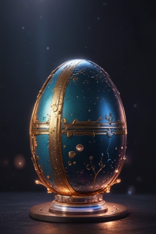 闇のAIロボット - タマゴ