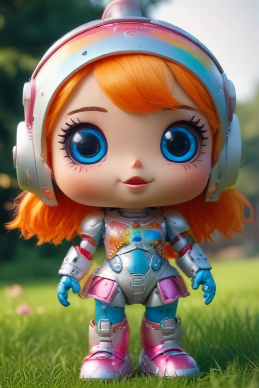 虹のAIロボット - ベビドラ